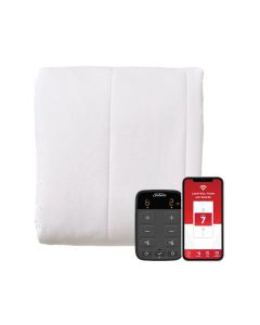 Sunbeam Queen Size Electric Mattress Pad with Dual Digital Controller and Wi-Fi Connection
