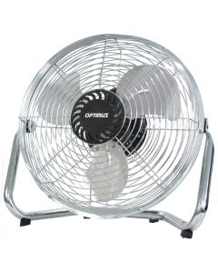 Optimus 12 in. Industrial Grade High Velocity Fan with Chrome Grill