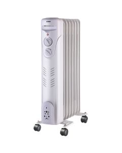 Optimus Portable 7 Fins Oil Filled Radiator Heater