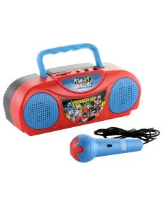 Power Rangers Portable FM Radio Karaoke Kit with Microphone