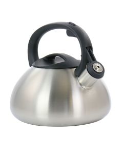Mr. Coffee Harpwell 1.8 Quart Stainless Steel Whistling Tea Kettle