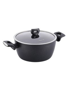 Korkmaz Nora 2 Piece 4.6 Liter Alumium Nonstick Casserole Dish with Lid
