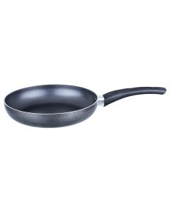 Brentwood Frying Pan Aluminum Non-Stick 12 Inch Non-Stick Aluminum Pan in Gray
