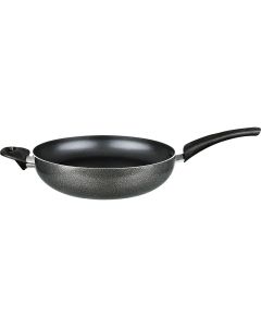 Brentwood Wok Aluminum Non-Stick 12" Gray