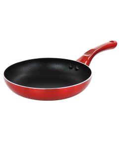 Better Chef 8in Aluminum Non Stick Gourmet Frying Pan in Red