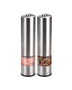 Brentwood Electric Blue LED Salt and Pepper Adjustable Ceramic Grinders