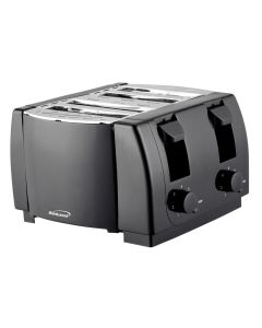 Brentwood Cool Touch 4 Slice Toaster in Black