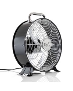 Vie Air 12" High Velocity Dual Speed Retro Metal Drum Fan